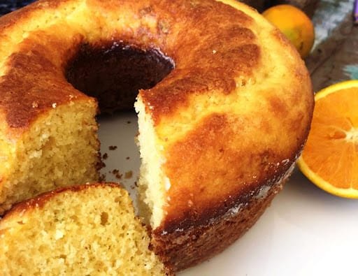 Bolo de laranja sem glúten