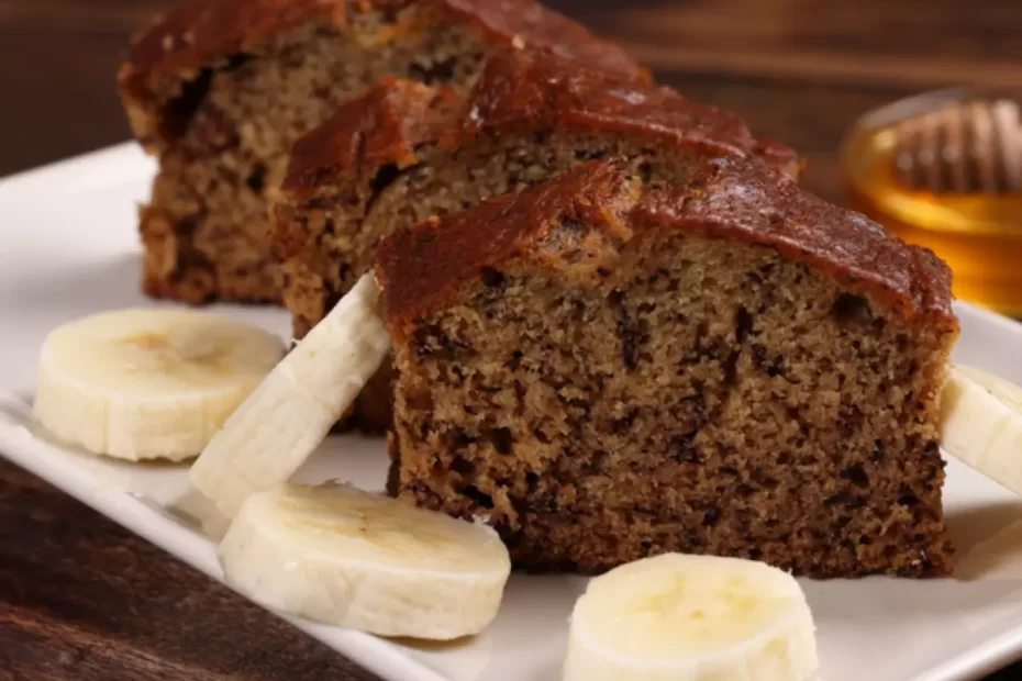 Bolo de bananas e Aveia