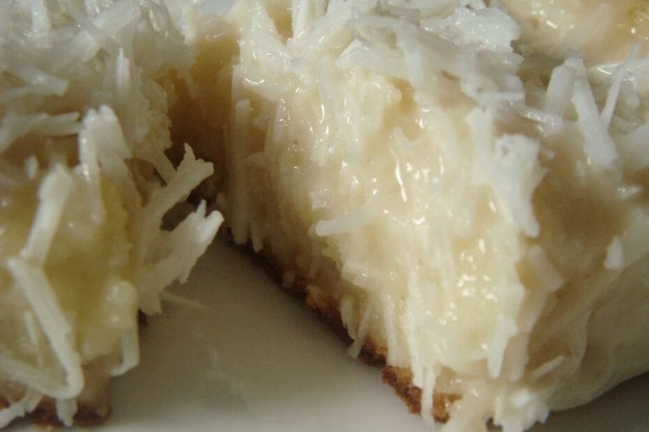 Bolo com leite de coco