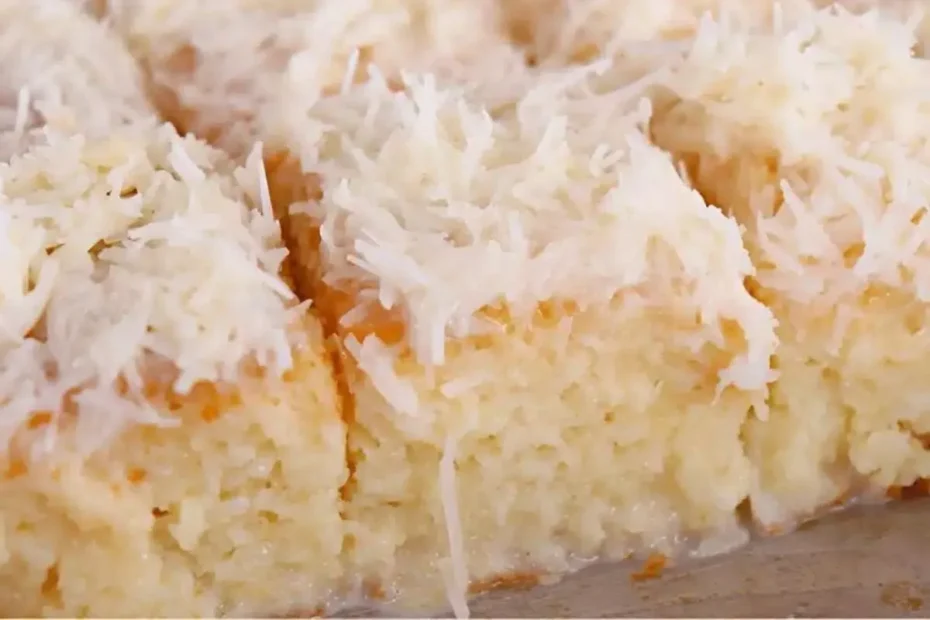 Bolo gelado de coco