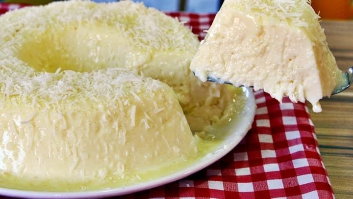 Pudim de coco