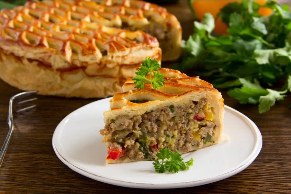 Torta de carne moida