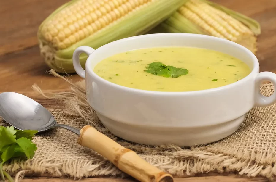 Sopa de milho cremosa