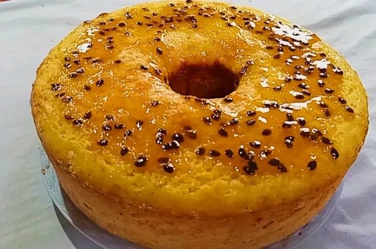 Bolo de maracujá