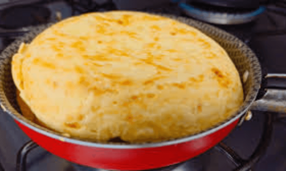 Pão de Maizena na Frigideira.