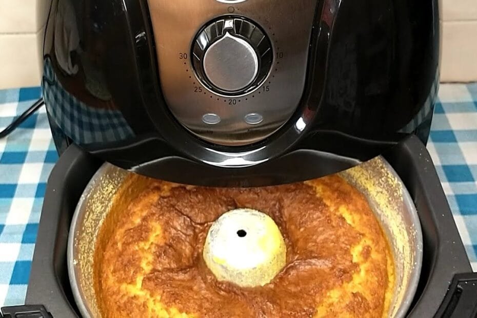 Bolo na Airfryer
