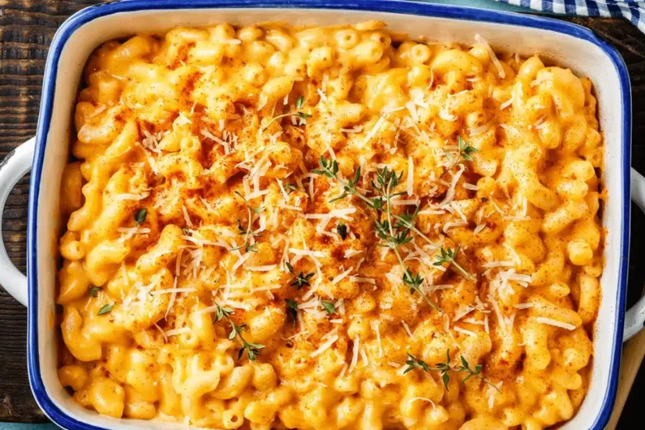 Macarrão com queijo