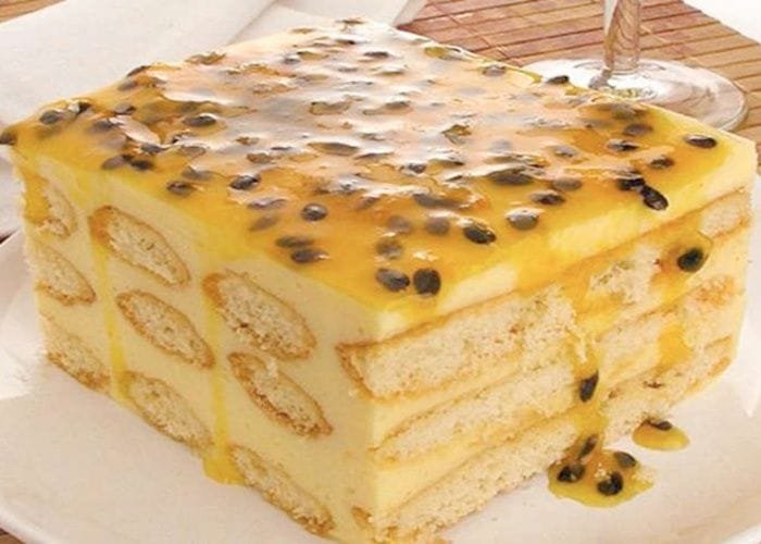 Pavê de maracujá