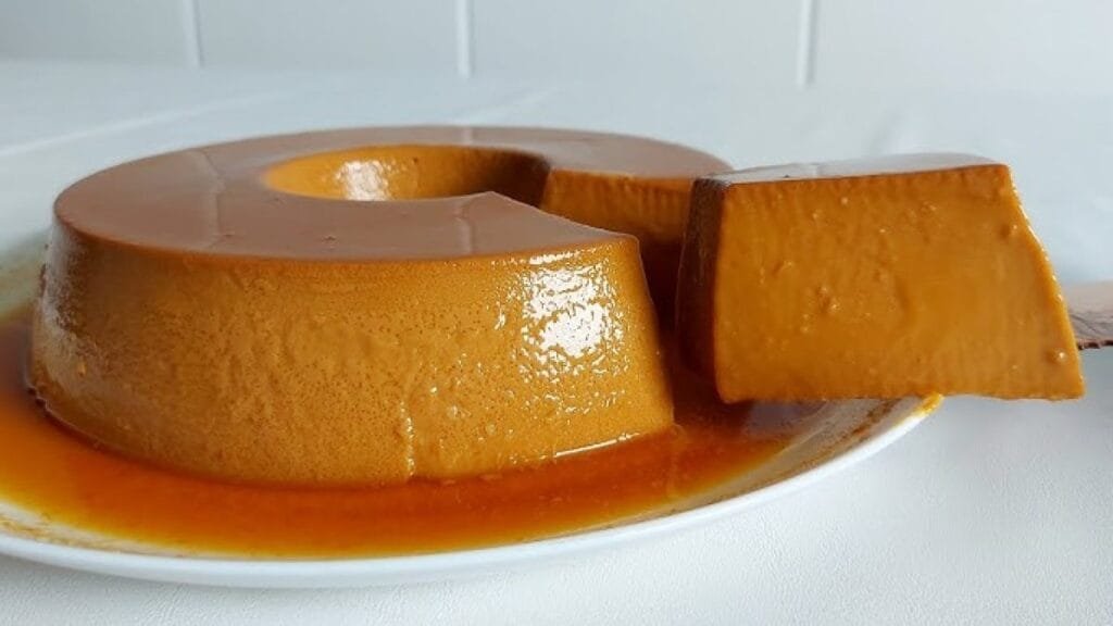 Pudim de doce de leite