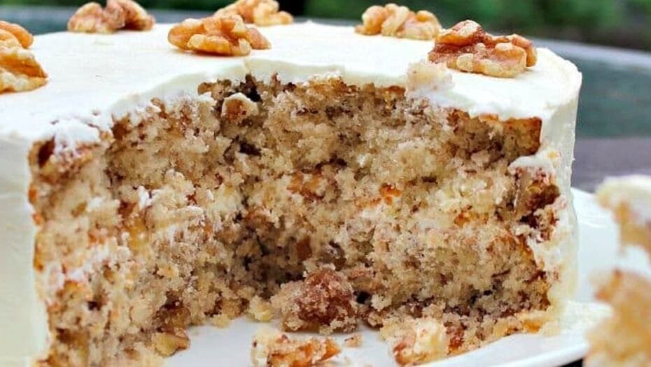 Bolo de nozes