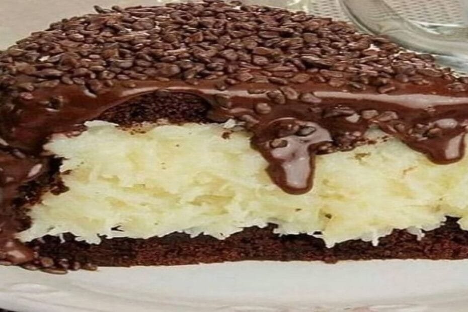 Torta Prestígio cremosa