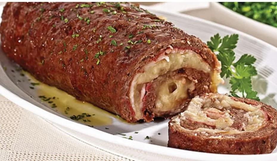 Rocambole de carne