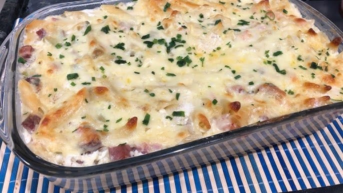 Macarrão Cremoso com Frango