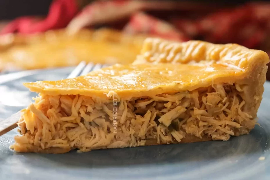 Torta de Frango com Massa de Maionese