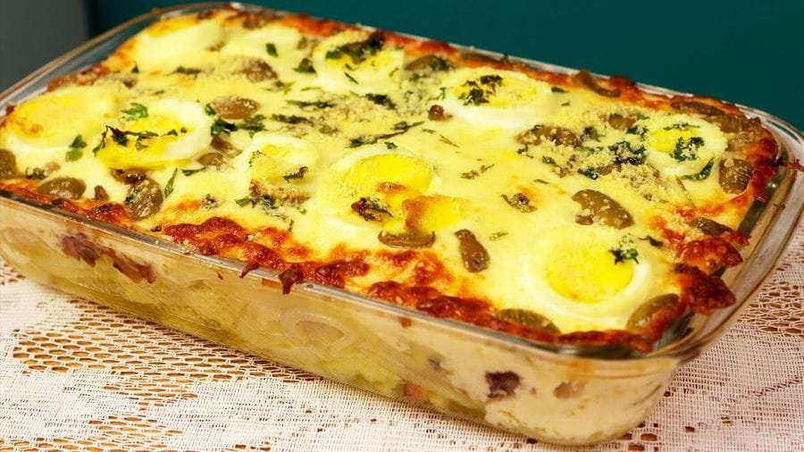 Bacalhau Gratinado