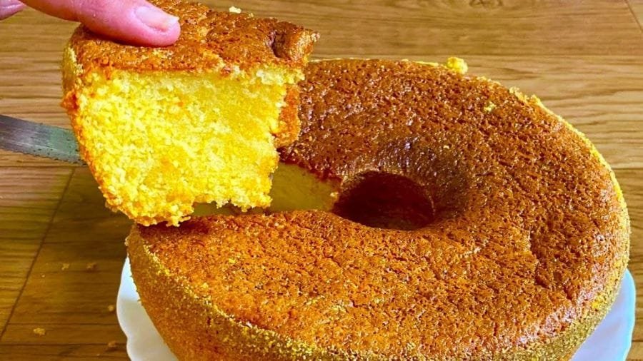 Bolo de Milho com Cuscuz