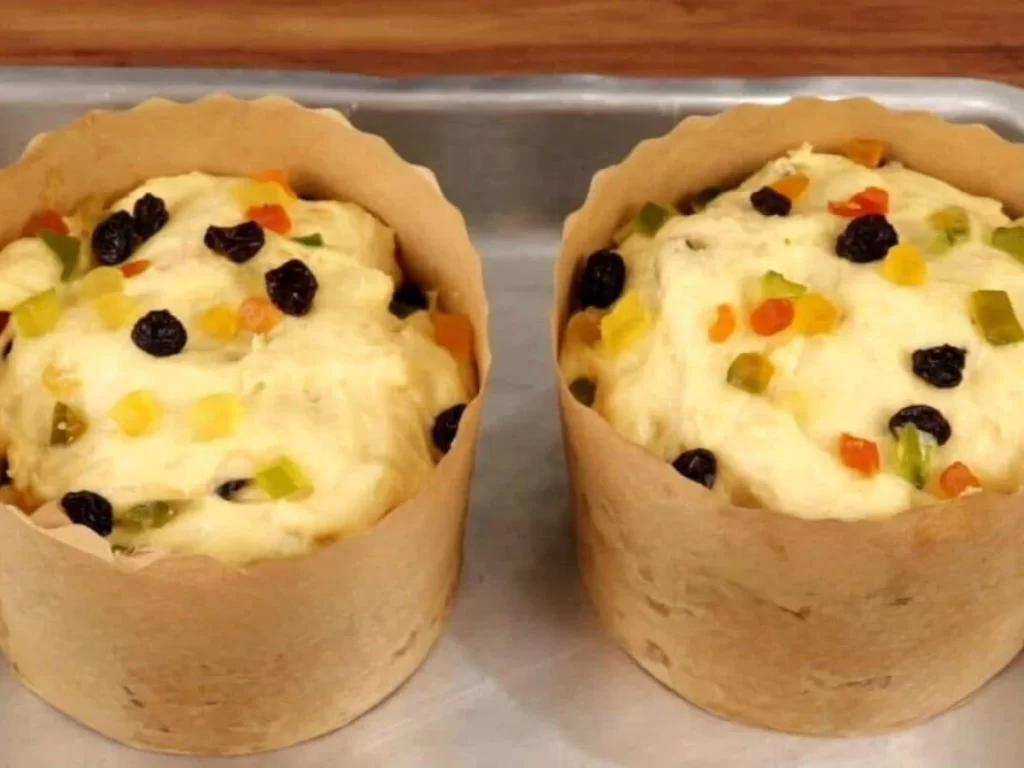 Panetone de liquidificador