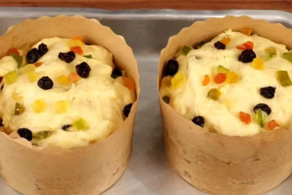 Panetone de liquidificador