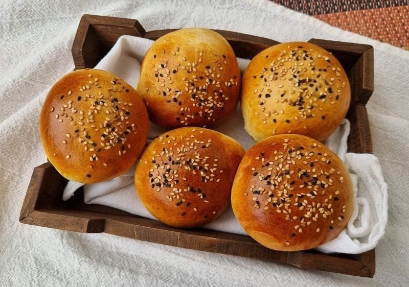 pão de hamburguer caseiro de liquidificador
