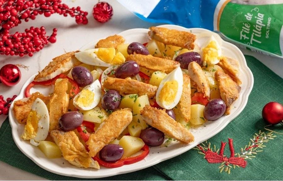 Salada de Tilápia