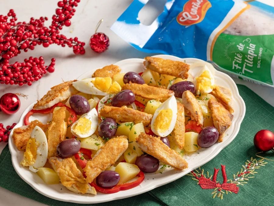 Salada de Tilápia