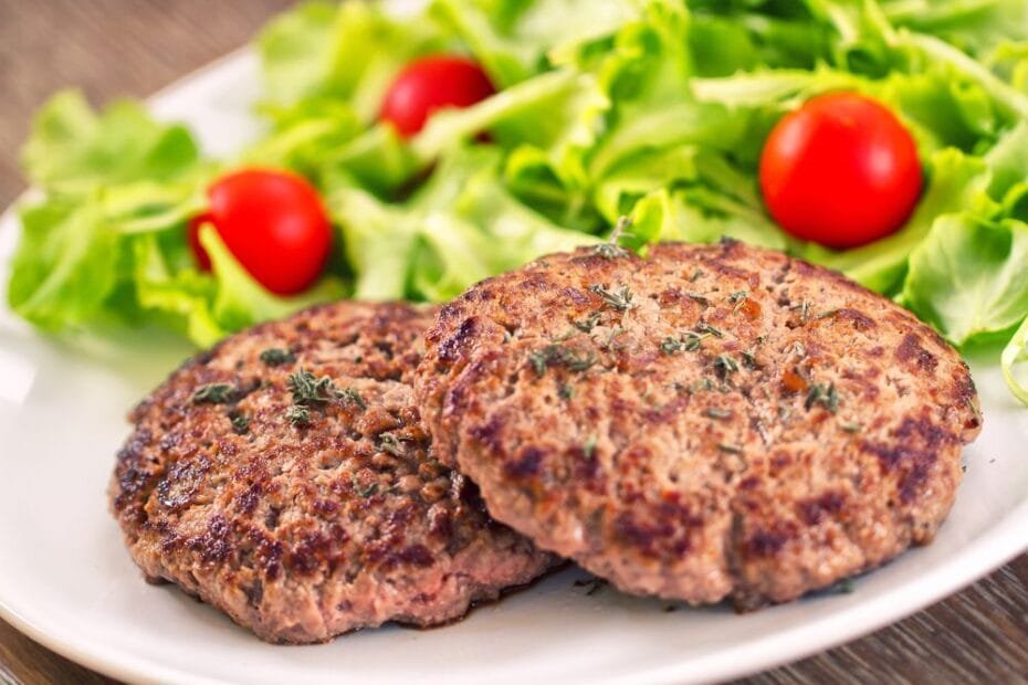 Hambúrguer caseiro