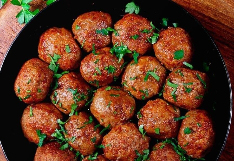 Bolinho de carne moída