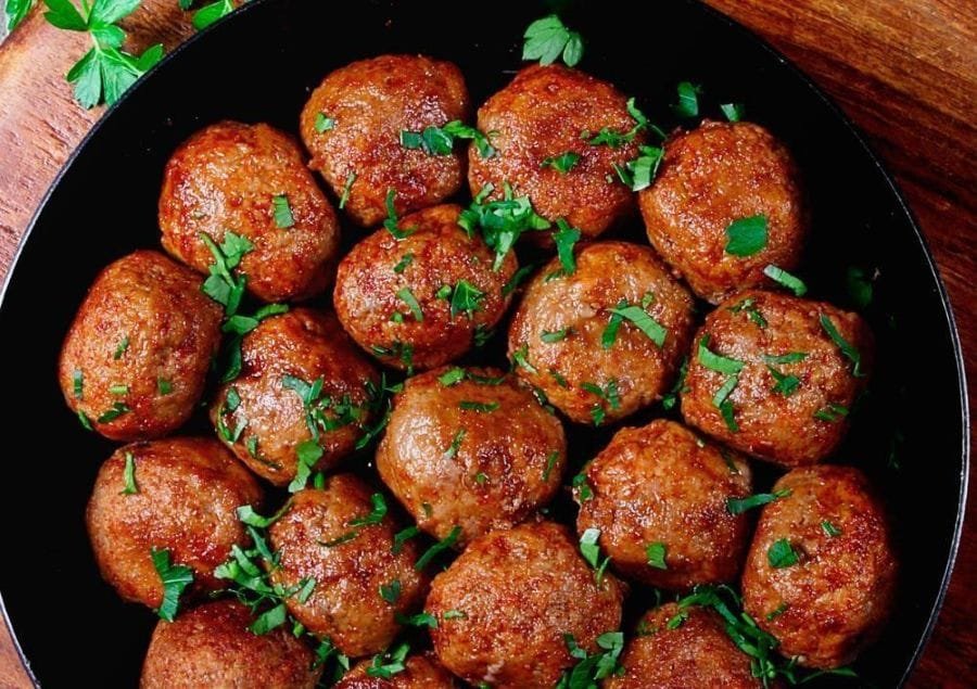 Bolinho de carne moída