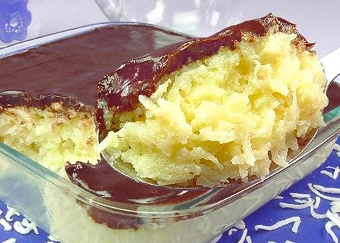 Cocada de travessa