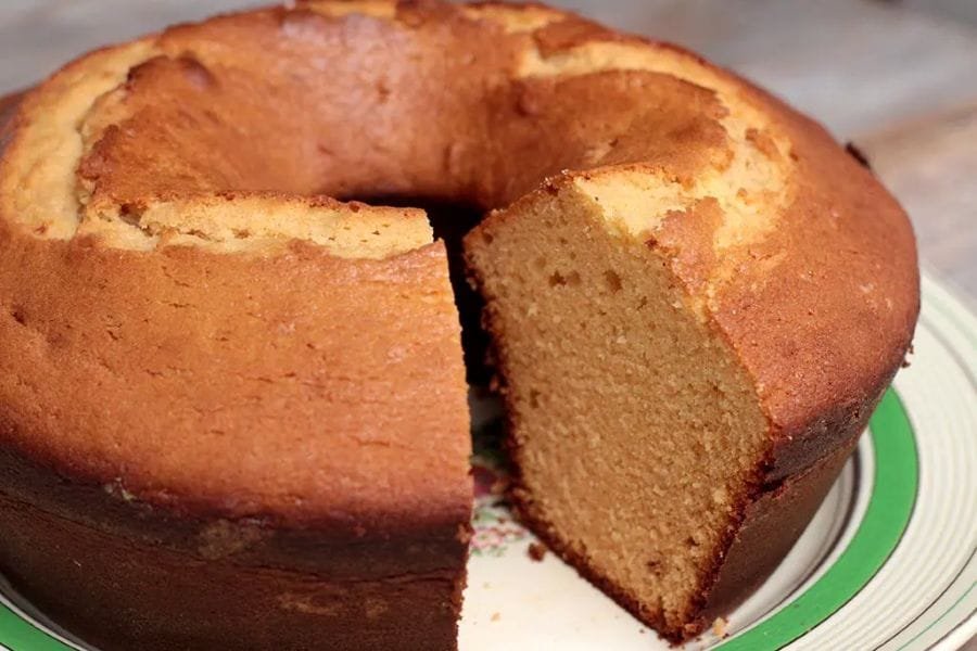 Bolo de doce de Leite