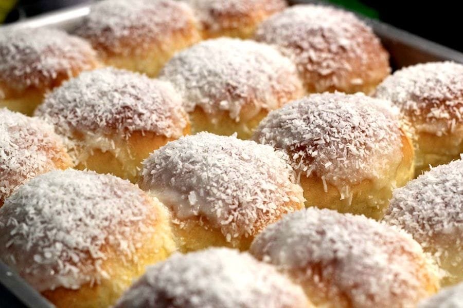 Pão doce caseiro