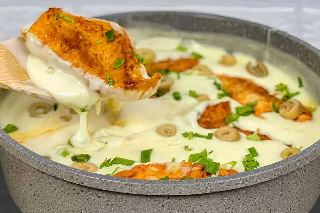 Frango cremoso
