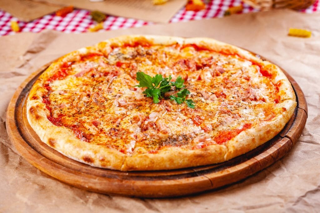Massa de pizza caseira