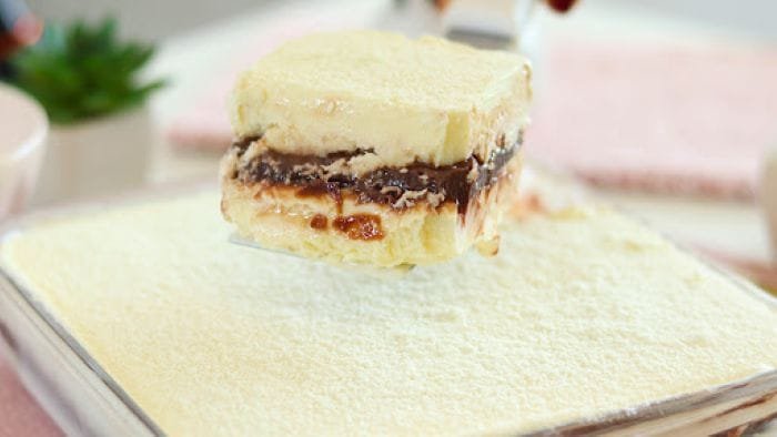 Paleta Mexicana de Leite Ninho com Nutella