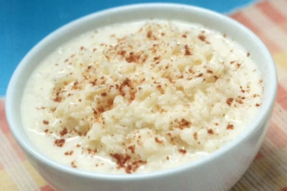 Arroz doce cremoso