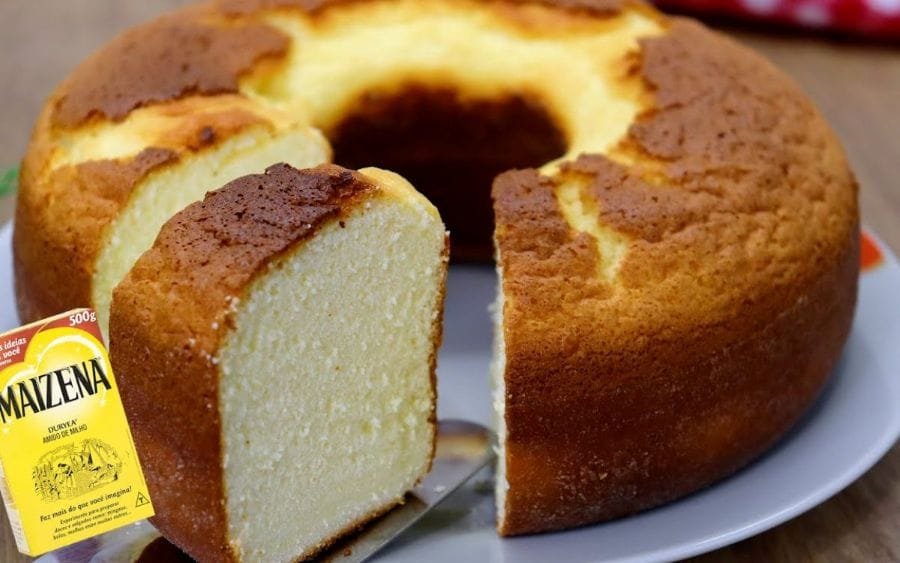 Bolo de maizena