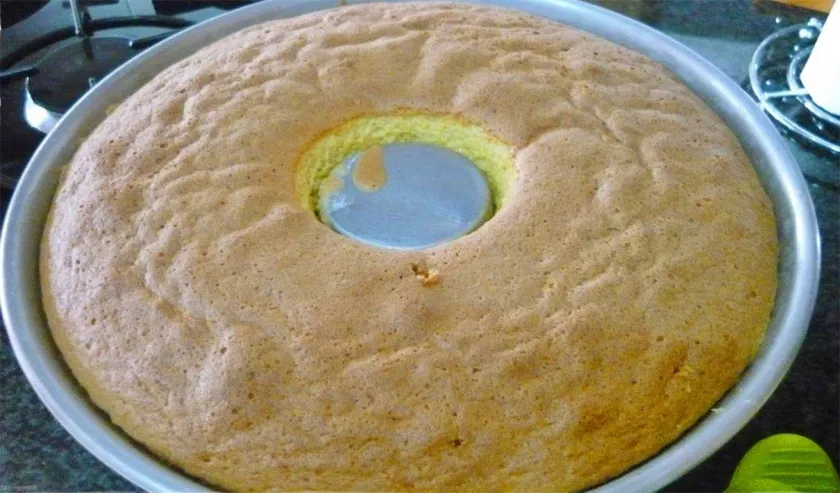 Bolo Chiffon de Laranja