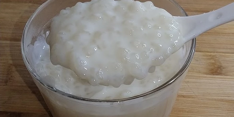 Mingau de tapioca