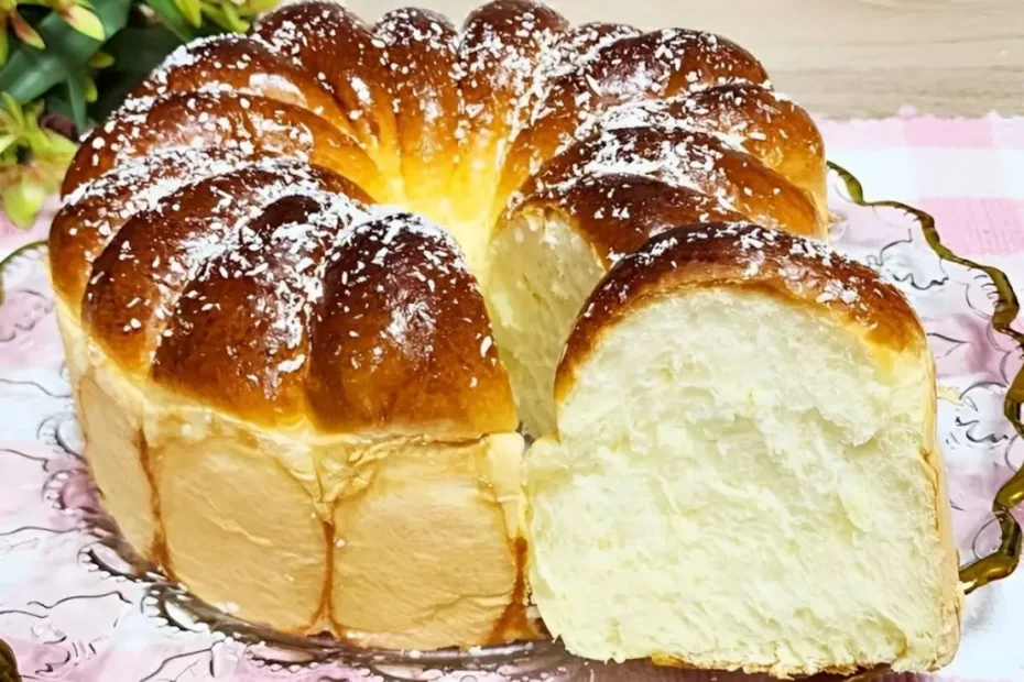 Pão doce caseiro