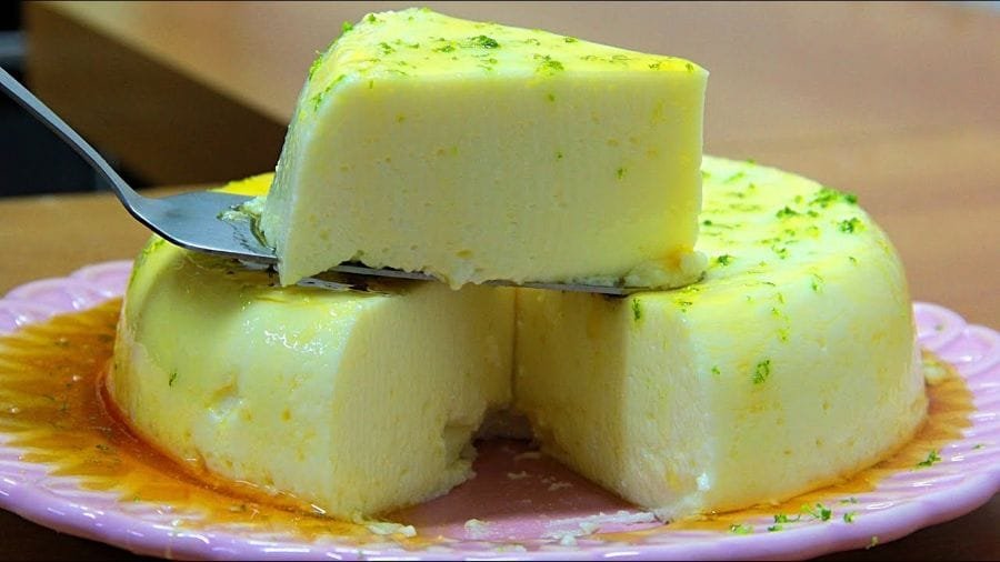 Pudim de limão