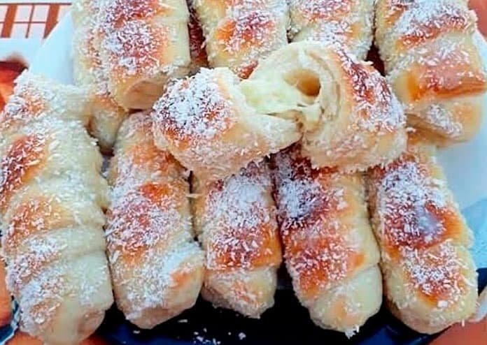 Enroladinho de queijo