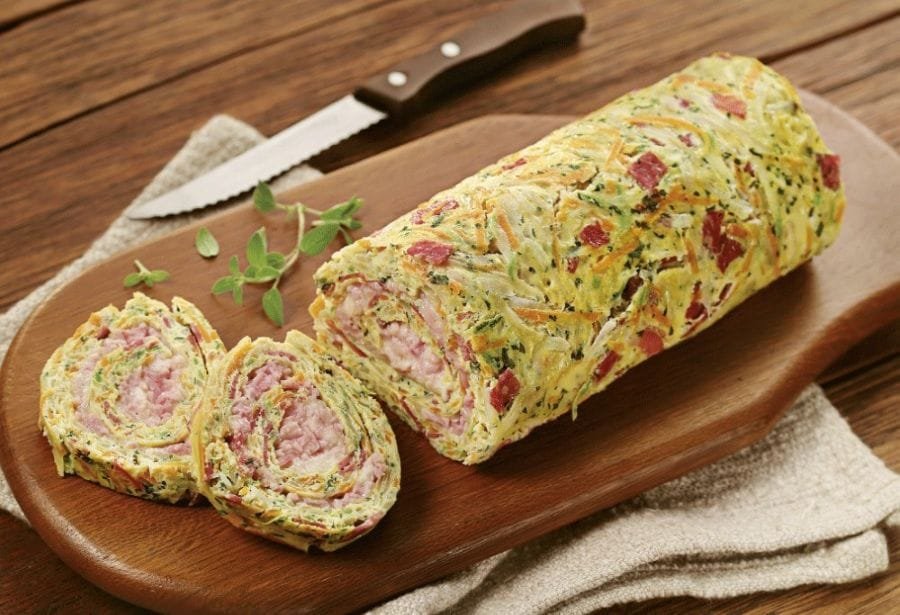 Rocambole de Legumes