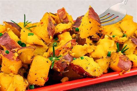 Batata-doce assada 