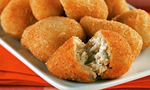 Coxinha sem massa