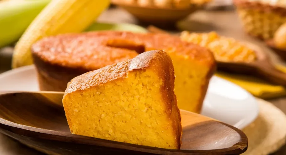 Bolo de Milho Fit Cremoso