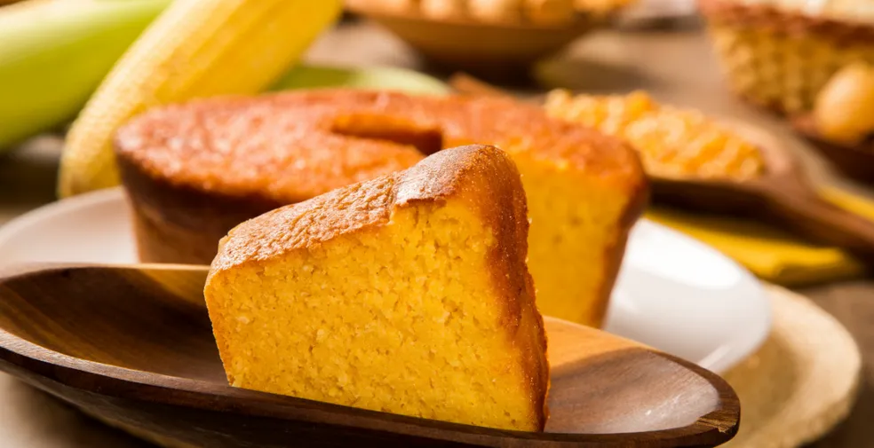 Bolo de Milho Fit Cremoso