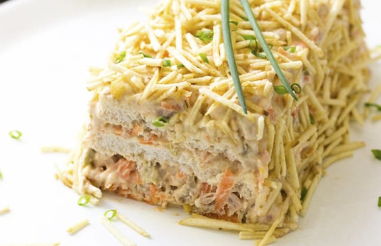 Torta fria de atum