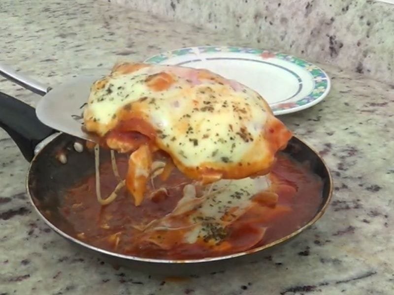 Ovos a Parmegiana
