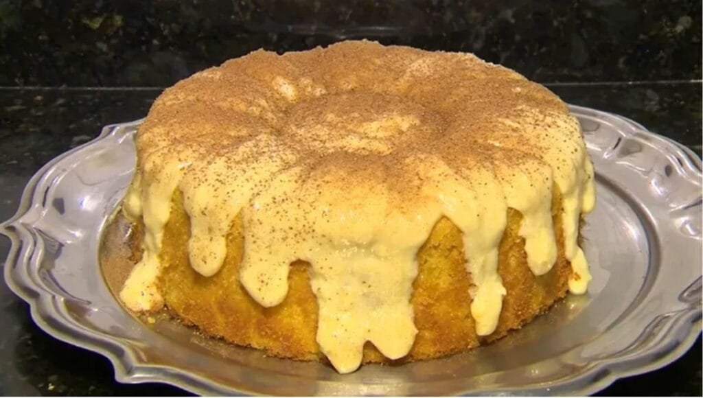 Bolo de Milho com Creme de Milho