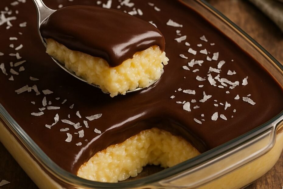 Cocada Cremosa com Ganache